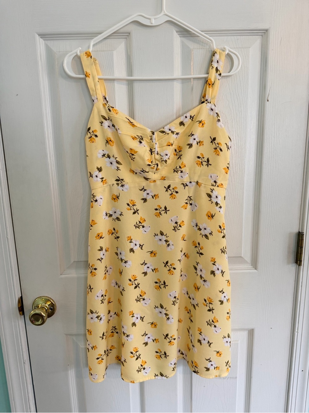 Old Navy Yellow Floral Sundress